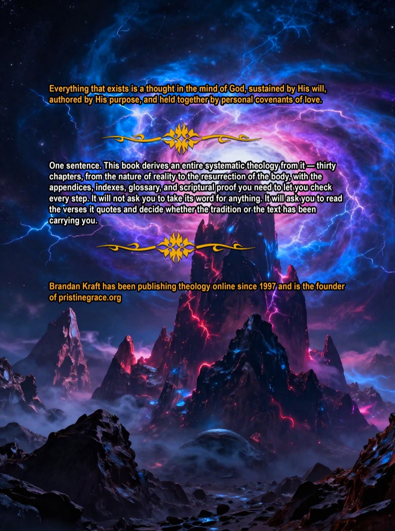 A Thought in the Mind of God - Back Cover